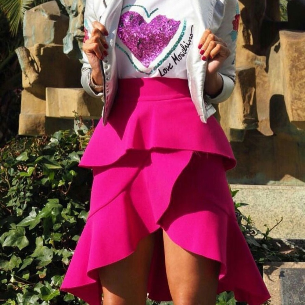 Zara Frilled Skirt - Picture 9 of 12